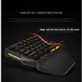 Ecocc Spot 35 Keys One-handed Gaming Keyboard Ergonomic LED USB Wired Backlight Home Office Game Keypad Keyboard Fast Delivery. 
