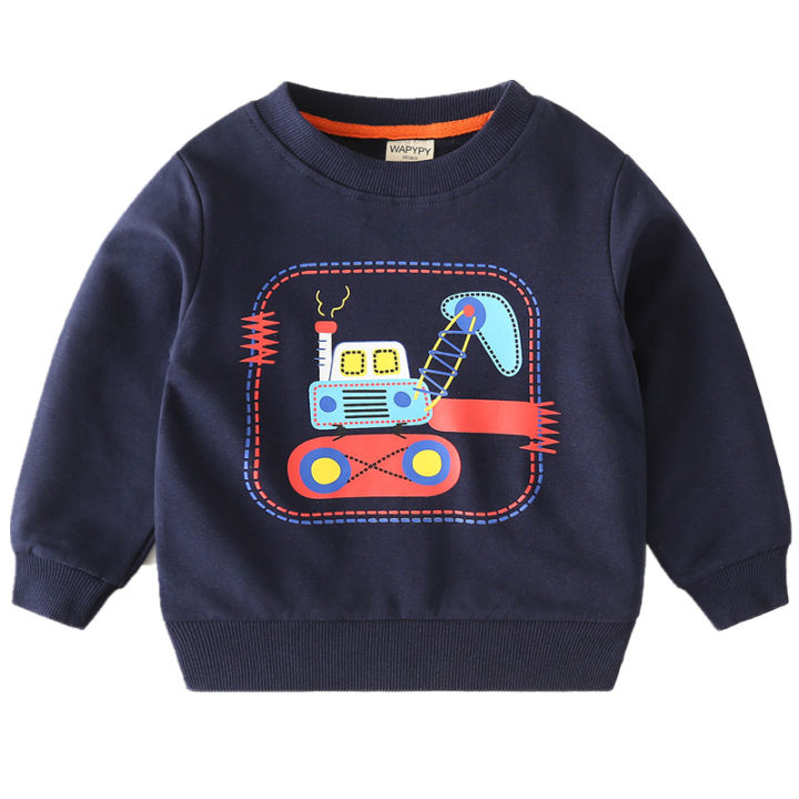 Children's%20sweatshirt%202021%20new%20boys'%20digging%20truck%20printed%20sweatshirt%20baby%20pullover%20sports%20top%20tide%20one%20piece%20dropshipping%20-%20Image%205