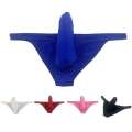 MOMLOVE Stretch Men Swimwear Underwear Backless Bikini Breathable Briefs. 