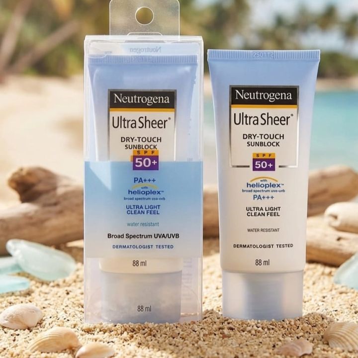 Neutrogena Ultra Sheer Dry Touch Sunblock SPF 50+ PA+++ (88ml)