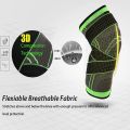 1PC Elastic Bandage Pressurized Knee Pads Knit Knee Support Protector Fitness Sport Running Muscle Pain Relief Joint Protective Gears. 