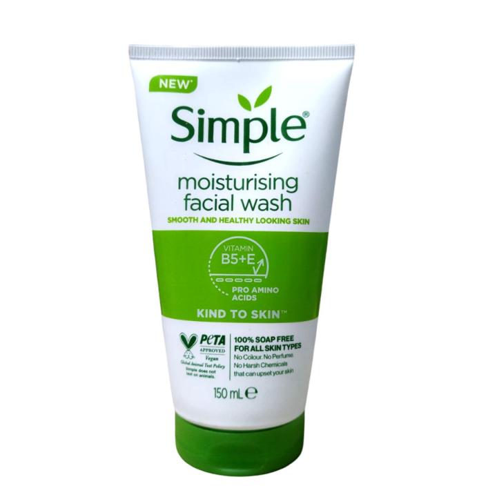 Simple Moisturising Facial Wash 150ml