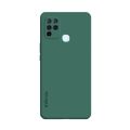 for Infinix Hot 10s new silicone Back Cover Simple Square Liquid Silicone Phone Cases. 