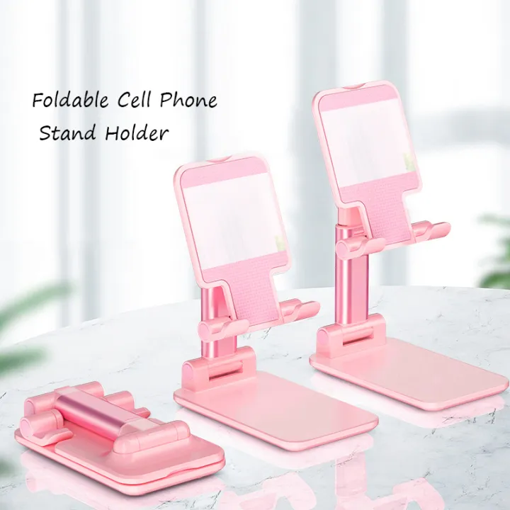 Foldable%20Desktop%20Phone%20Stand%20Holder%20%E2%80%93%20Adjustable%20Portable%20Mobile%20Stand%20for%20Desk,%20Table%20&%20Video%20Viewing%20-%20Image%202
