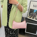 DishyKooker Retro Plaid Baguette Underarm Bag Pu Leather Zipper Shoulder Bag For Women Valentines Gifts. 