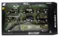 VVE Military Vehicle Set Metal Die Dast Army Vehicle Play Set, Pack of 7, Multicolour.