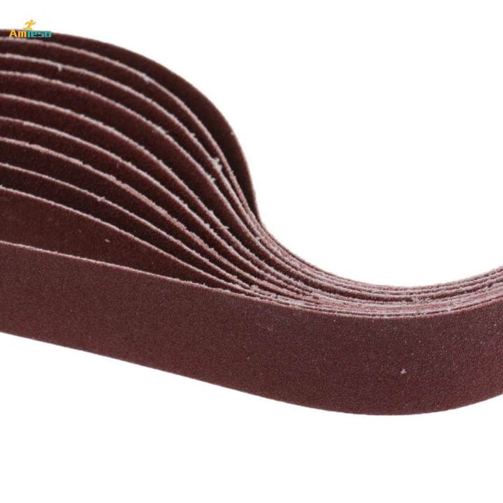 1" X 30" 180 Grit Metal Sanding Belts, Long Life Pack 10 Sharpening