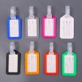 Men Women Cute Luggage Tag Suitcase Address Label Baggage Boarding Bag Tag Name Address Holder Travel Accessorie. 