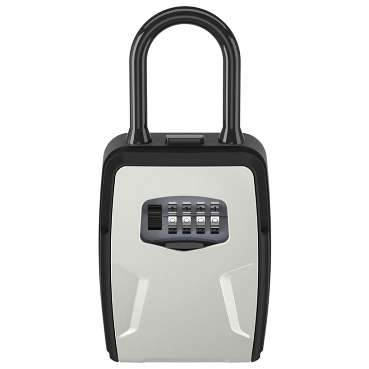 Key Safe Box Wall Mounted Key Lock Safe Box 4 Digit Combination Key Box Code Key Security Box Key Safe Storage Box