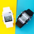 Multifunction Led Sports Men Watches Women Military Dual Display Alarm Digital Watch Wen Couple Clock Erkek Reloj Relogio. 