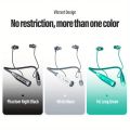 Hanging Neck Headset, Wireless Headphones, Intelligent Noise Cancellation, Long Standby, Heavy Bass Earphone, Stereo , Type-c Fast Charging, Can Insert TF Card, For Running / Biking / Gym Exercise.A Must-have For Gift-giving.