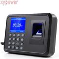 CN Biometric Fingerprint Attendance Punch USB Time Clock Office System Recorder Reader Timing Device Employee Attendance Machine.