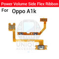 Oppo A1K A9 2020 A31 2020 A71 A83 A96 Power on / off Switch Button Side Volume Up Down Buttons Flex Cable Replacement Parts.