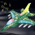Simulation Plane Toys with Lights and Toys for Children 3~8. 