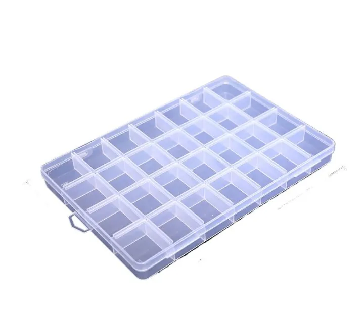 Transparent%20Plastic%20Storage%20Box%20Case%2024%20Grid%20For%20Jewelry%20Parts%20&%20Electronic%20Parts%20Storage%20Components%20Storage%20Parts%20Box%20-%20Image%202