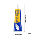 60ML Strong Shoe Adhesive Glue PVA Waterproof Shoes, Sandals, Sneakers Repairing Glue Sole Bond Adhesive.