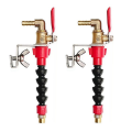 NCANRUI 2X Dust Remover Water Sprayer System Nozzle Coolant Misting Dust-Proof for Marble Brick Tile Cutting Machine Grinder.