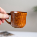 Wooden Cup Solid Wood Cup Solid Wood Water Tea Cup for Kitchen Living Room High Guality Easy to Use.