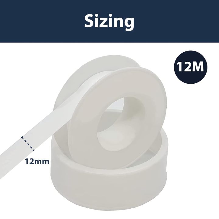 PTFE%20Teflon%20Thread%20Seal%20Tape%20For%20Plumbing,%20PTFE%20Water%20Pipe%20Sealing%20Tape%20Roll%20%5B12mm%20x%2012m%20x%200.08mm%5D%20-%20Image%202