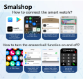 Smalshop V16 Pro HIWatch PRO Smart Watch 1.52 Inch HD Screen Men Women Smart Watch Ip68 Waterpoof Sport Watches Bluetooth Call Fitness Free Screen Films.