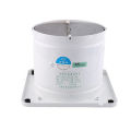 Facilitating your life 4/6/8 Inch White Shell Stainless Steel Fan Blade High-speed Silent Exhaust Fan 2800 (r/min).