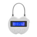 LCD Display Time Lock Multifunction Electronic Time Lock USB Rechargeable Time Lock. 