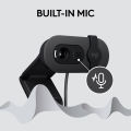 Logitech Brio 100 Full HD Webcam for Meetings and Streaming, Auto-Light Balance, Built-In Mic, Privacy Shutter, USB-A, for Microsoft Teams, Google Meet, Zoom and More]. 