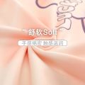 New Three-Piece Set Pajamas Women's Summer Cotton Shorts Trousers Casual Summer Can Be Worn outside Solid Color Homewear.