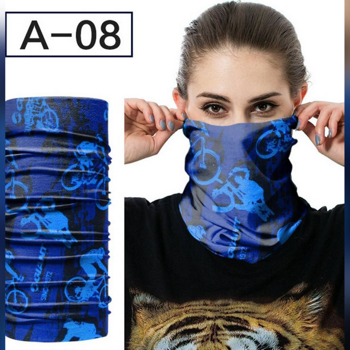 Best Like Bike Halloween Skull Bandana