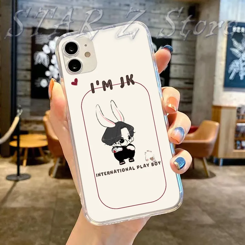 Nurkorki 2 Pièces Kpop Chanteur Coque Pour IPhone 14 Pro 6,1",Etui Avec