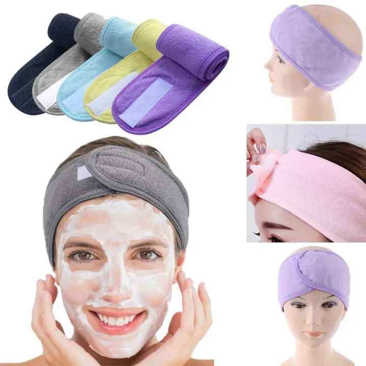 1Pcs%20Wash%20Face%20Makeup%20SPA%20Hair%20Band%20Womens%20Sweat%20Elastic%20Soft%20headbands%20-%20Image%203