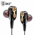 QKZ CK8 Dual Driver Audifonos Stereo Bass Sport Earphones. 