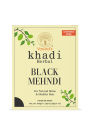 Vagad's Khadi Khadi-Hair-Color-Black Natural Mehendi. 