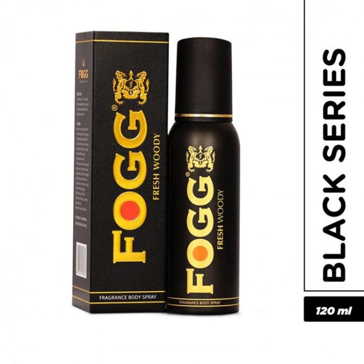 Fogg Black Men Body Spray (Woody)

(120ml)