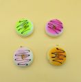 Big Doughnut Shaped Squishy Toy with Key Ring. 