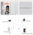 Tuya Wifi Door Window Sensor Detector Alarm Smart life Compatible With Alexa Google Home WIFI frequency: 2.4GHz. 