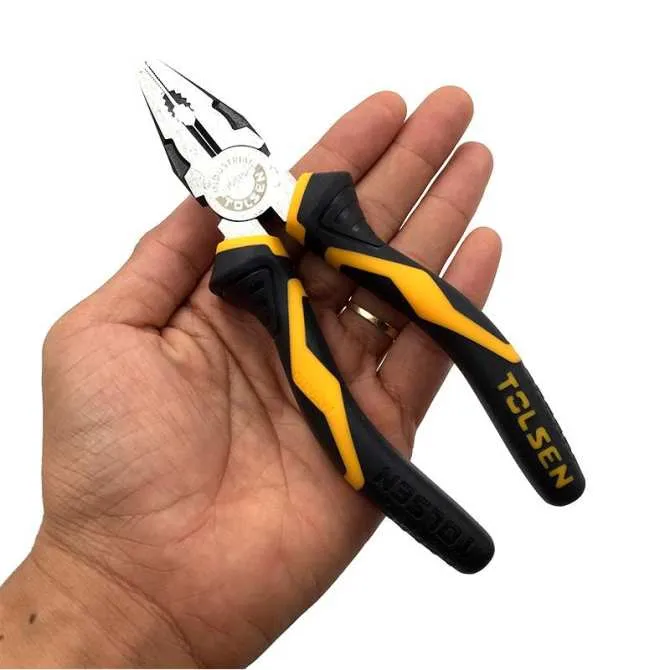 TOLSEN%20(%206"%20%7C%208"%20)%20Combination%20Pliers%20CrV,%20Black%20Finish,%20Industrial%20Grade,%20GRIPro%20Series,%20Available%20in%202%20Sizes%20(%206"%20%7C%208"%20),%20Model:%2010015%20%7C%2010017%20-%20Image%205