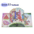 5mm/2.6mm Hama beads Textbook Perler Study manual Fuse drawing pattern Atlas Puzzle DIY Kids Creative Handmade Craft Toy Gift. 