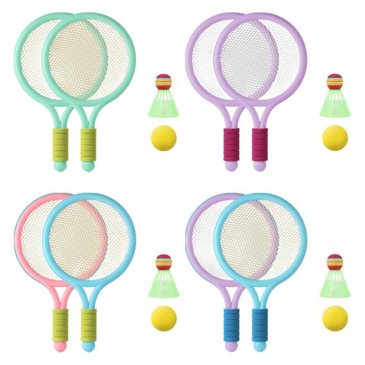 Kids%20Tennis%20Rackets%20Set,%20Plastic%20Racquet%20with%201Pcs%20Tennis%20Balls,%201Pcs%20Badminton,%20for%20Children%20Outdoor%20and%20Indoor%20-%20Image%207