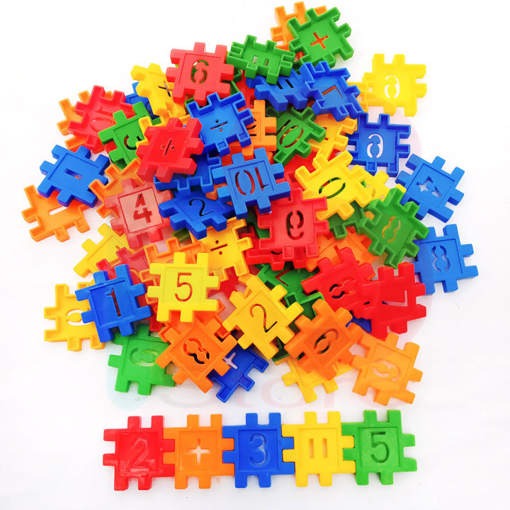 Number Block Educational Block Set Learning Block For Kids with number - Toys