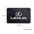 1PC Lexus Logo Non-Slip Silicon Dashboard Mat Aksesori Kereta 手机汽车防滑垫 UX RX NX New IS ES Sedan SUV. 