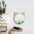 Acrylic Wall Mirror with Rope Hanging for Baby Room Decorative Bathroom. 