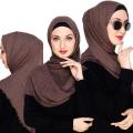 100% Soft Cotton Crinckal Hijab - Hijab Collection - Hijab. 