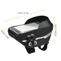 YSANAM Bicycle Phone Mount Bags Waterproof Front Frame Top Tube Bag with Touch Screen Phone Holder Case Cycling Bike Phone Tool Storage Bag Pack. 