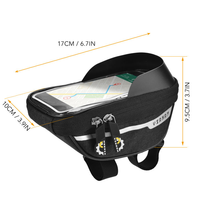 YSANAM%20Bicycle%20Phone%20Mount%20Bags%20Waterproof%20Front%20Frame%20Top%20Tube%20Bag%20with%20Touch%20Screen%20Phone%20Holder%20Case%20Cycling%20Bike%20Phone%20Tool%20Storage%20Bag%20Pack%20-%20Image%203