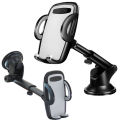 Universal Car Mount Holder for Mobile Phone with Suction Cup Rotating 360 Degree.