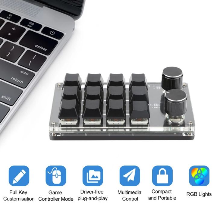 Numpad Bluetooth RGB Keyboard USB Custom Mechanical Keyboard ...
