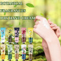 Natural Botanical Moisturizing Hand Cream for Chapped Hands Portable Travelling Whitening and Moisturizing Plant Extract Fragrance Nourishing Hand Cream 30g.