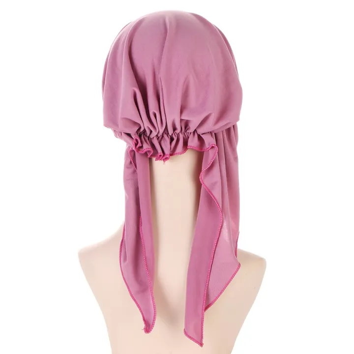 Muslim%20Hijab%20Turban%20Hat%20for%20Women%20Girls%20Baseball%20Cap%20Sun%20Hats%20Headscarf%20Scarf%20Cap%20Solid%20Color%20Fashion%20Women%20Soft%20scarves%20-%20Image%205