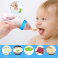 Baby Food Feeder Pacifier | Frozen Fruit Teethers for Babies | Baby Food Dispensing Spoon | Baby Silicone Feeder Pacifier | Teething Feeder | Baby Fruit Pacifier Feeder.